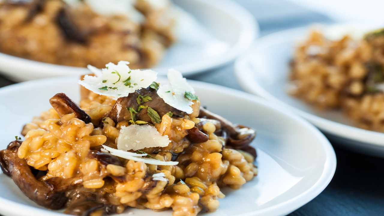 risotto contadino pranzo