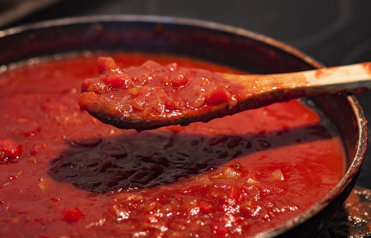 salsa pomodoro acido