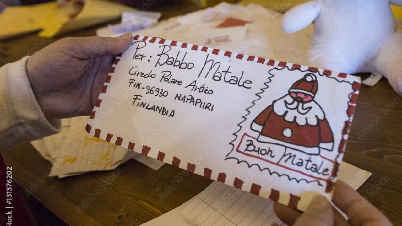 Letterina di Babbo Natale