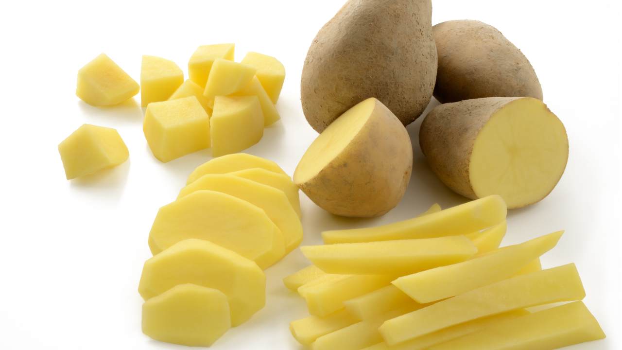 patate come si sbucciano