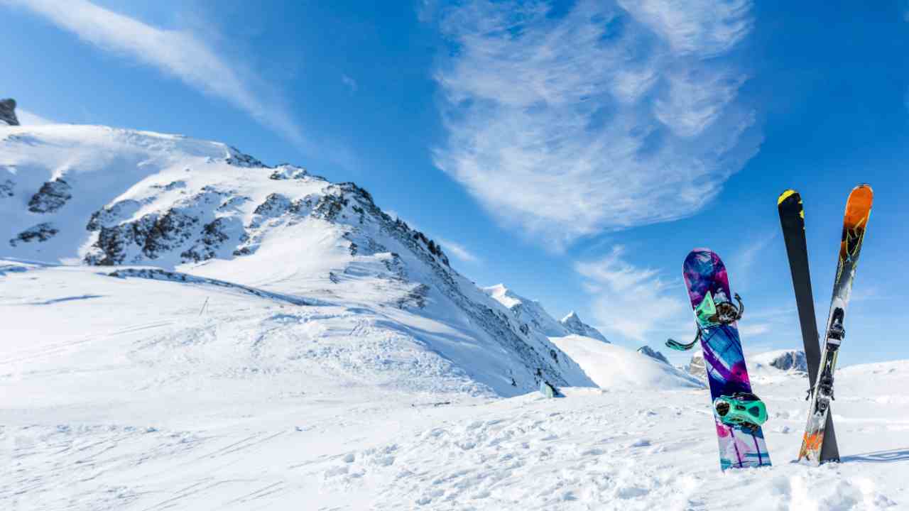 vacanza montagna sciare