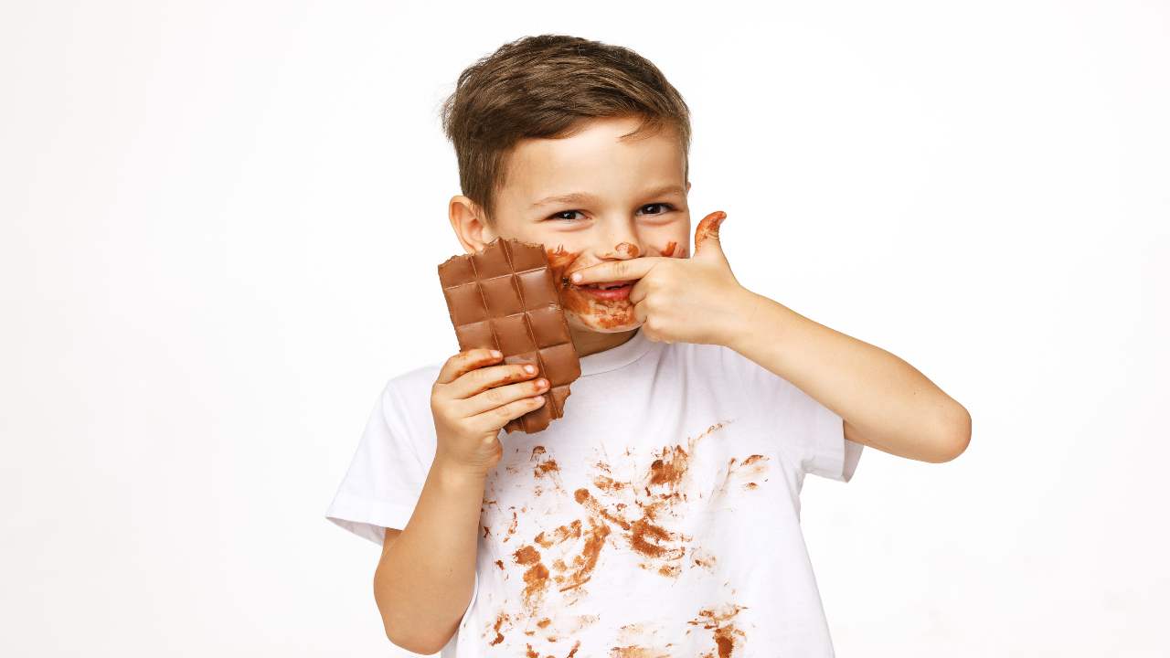 bambino cioccolato
