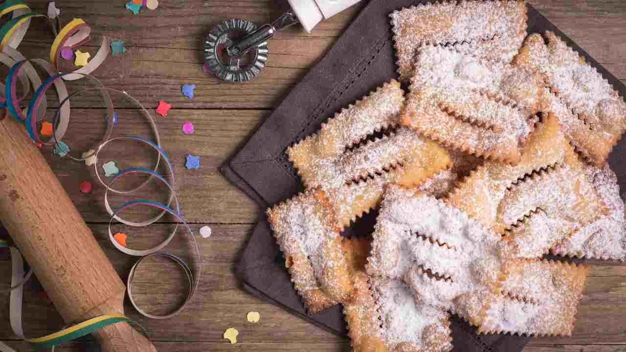 chiacchiere come si preparano