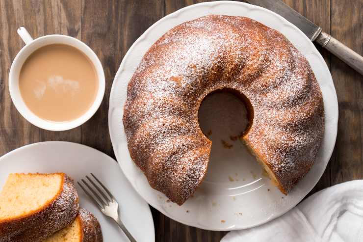 torta al caffè