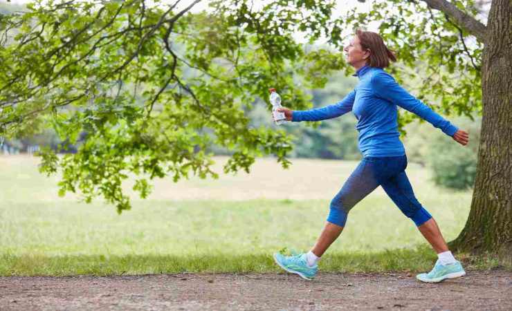 applicazione camminare