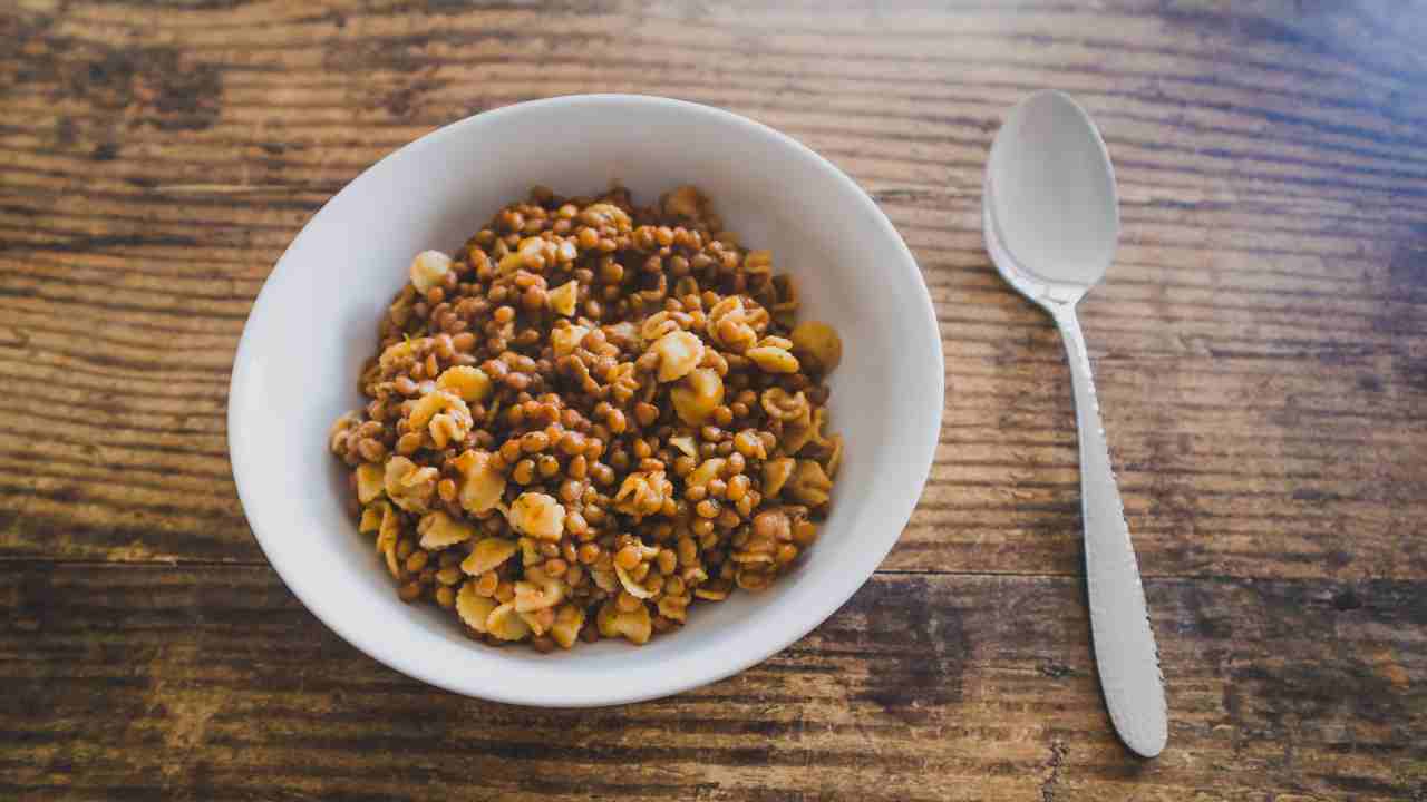 pasta e lenticchie ricetta tradizionale