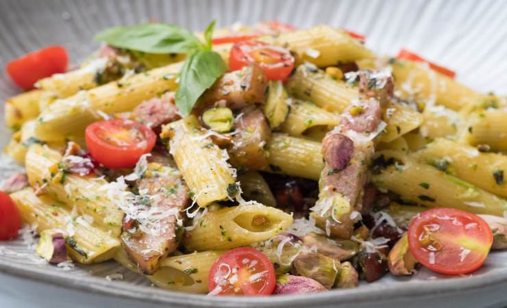 pasta pistacchi speck