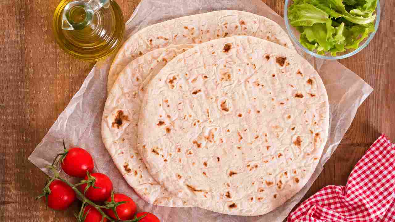 ricetta piadina perfetta