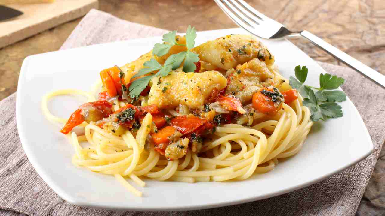 spaghetti del pescatore