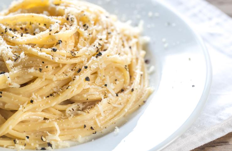 ricetta cacio e pepe