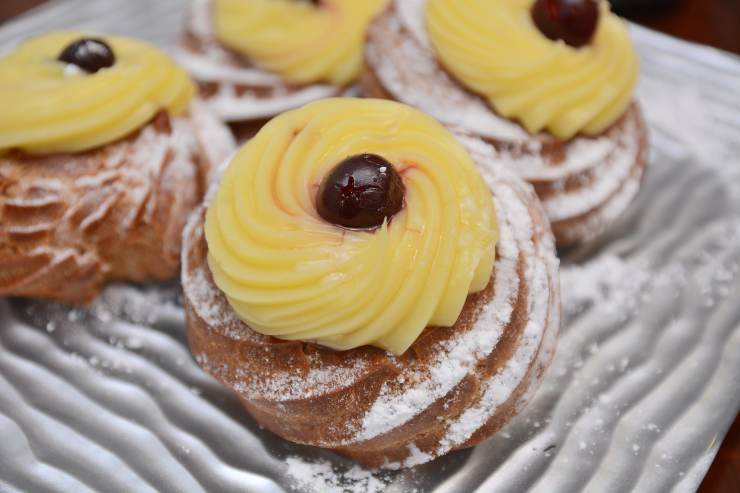 trucco Zeppole morbide