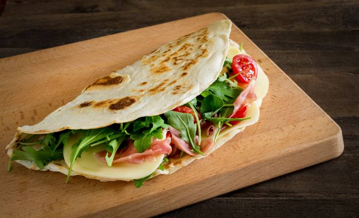 piadine fatte in casa