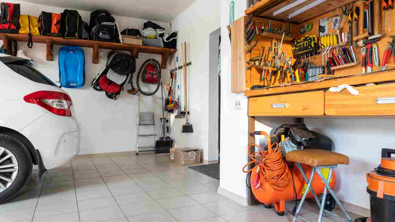 riordinare garage