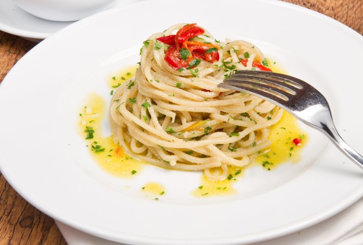 ricetta aglio olio