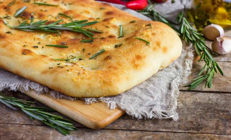 focaccia cotta padella