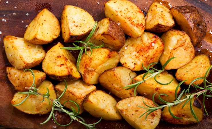 sale patate forno