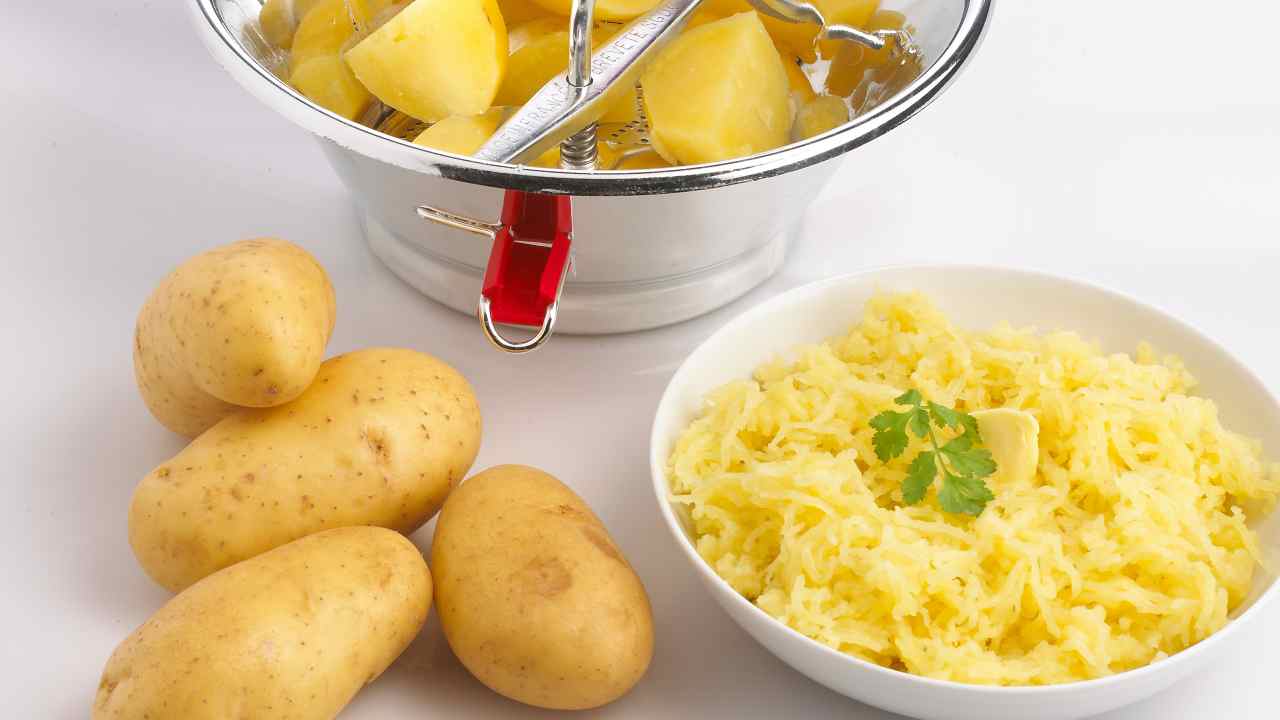 preparare purè patate