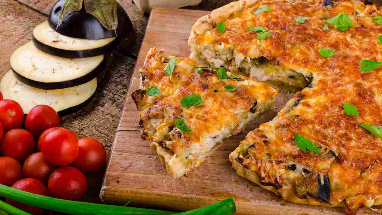 torta salata melanzane