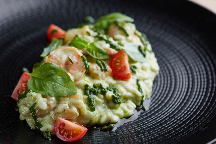 risotto al pesto