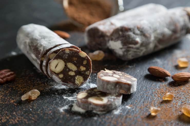 salame cioccolato passaggi