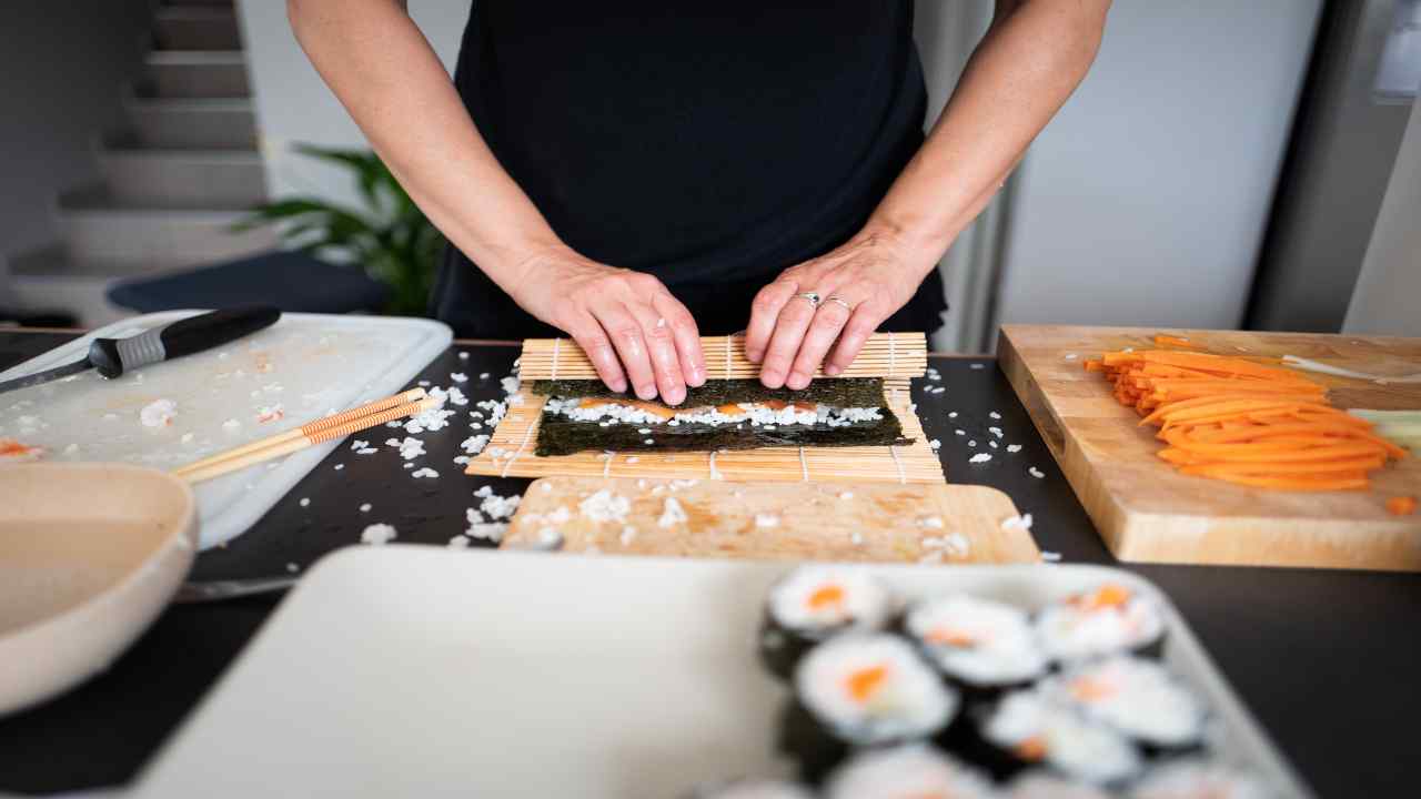 sushi senza pesce