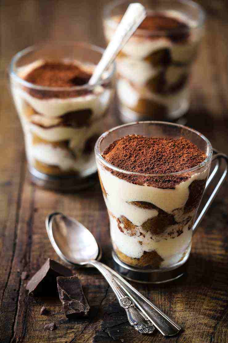 tiramisù senza calorie