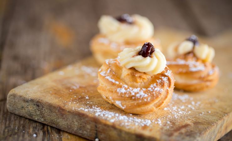 varianti zeppole San Giuseppe