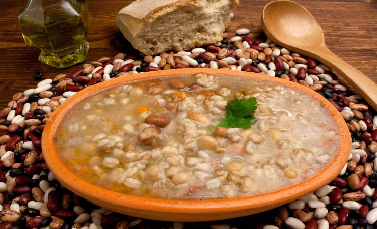 pranzo zuppa farro