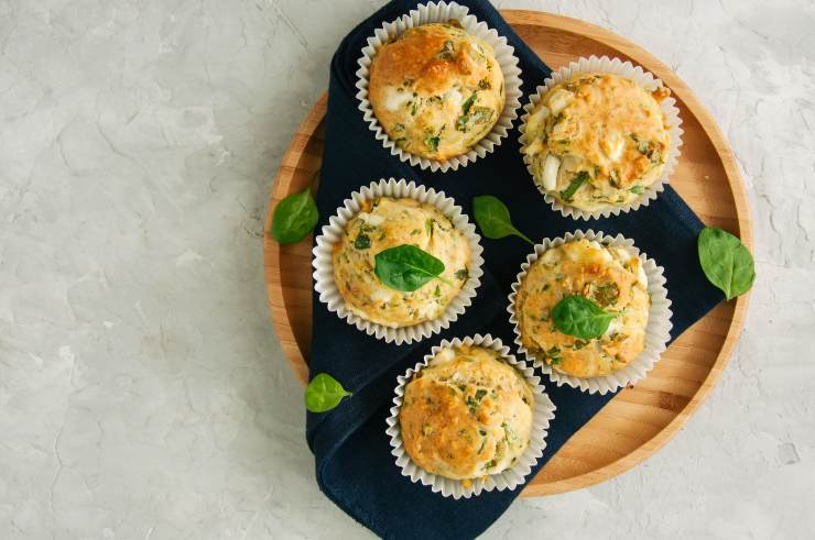 ricetta muffins zucchine