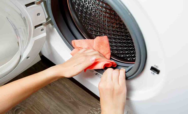 lavatrice pulita senza candeggina