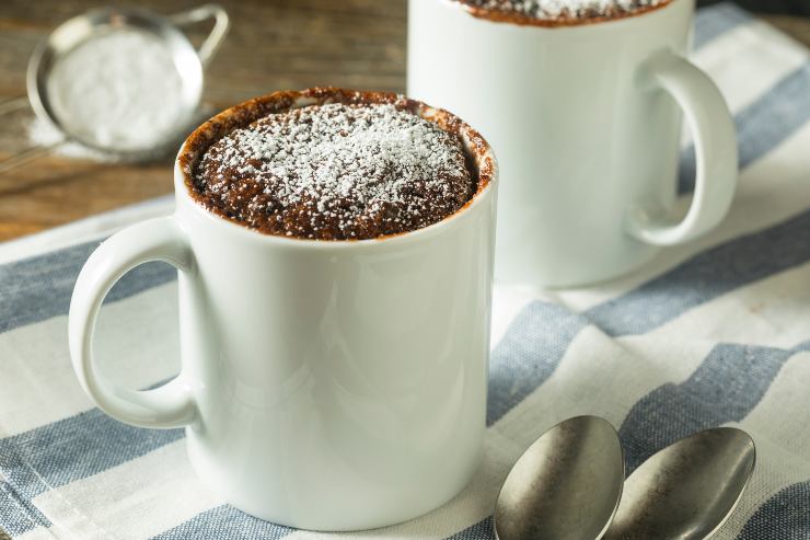 ricetta mug cake