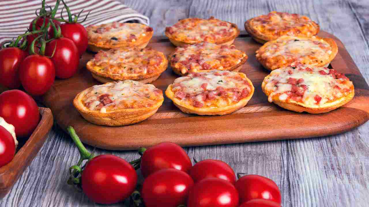 pizzettine ricetta