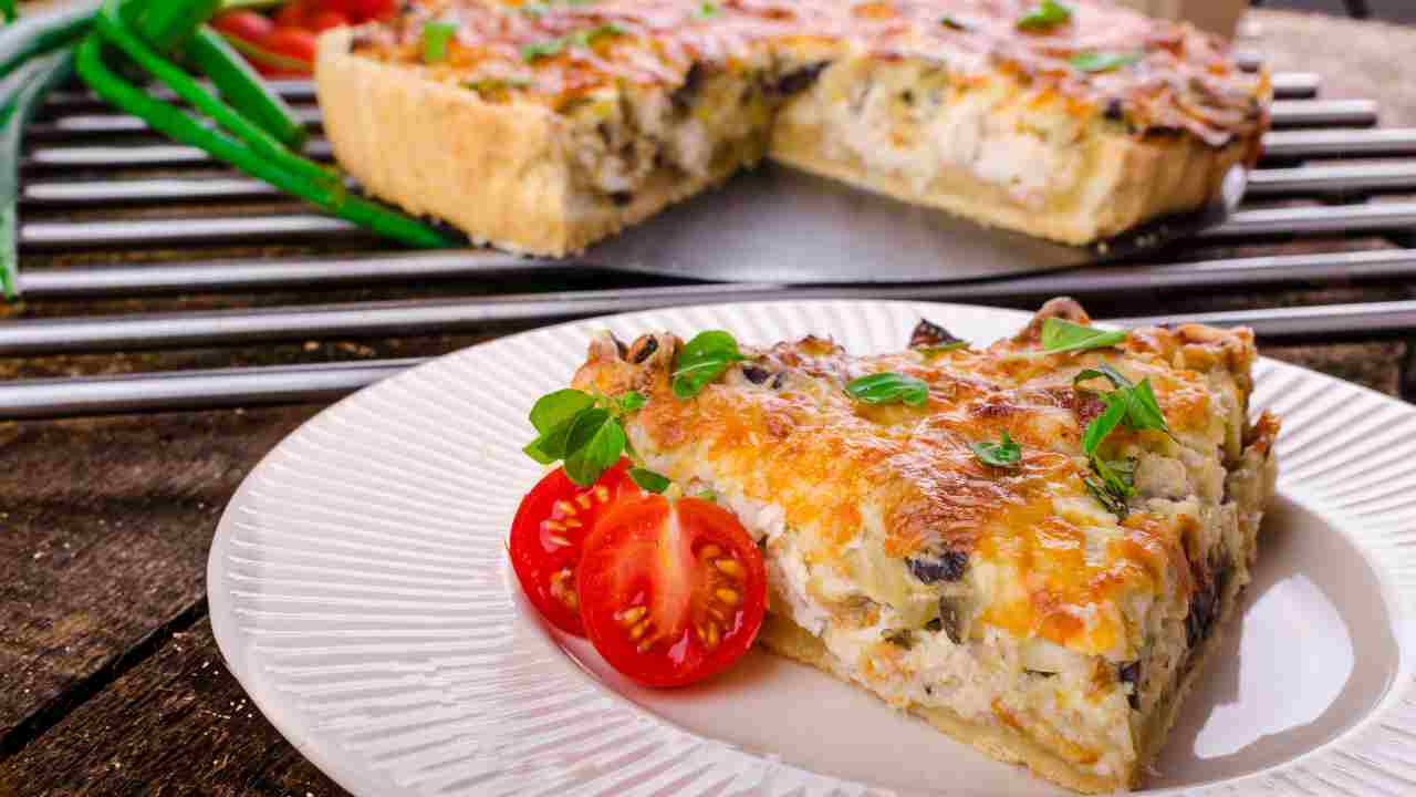 quiche zucchine senza pasta sfoglia