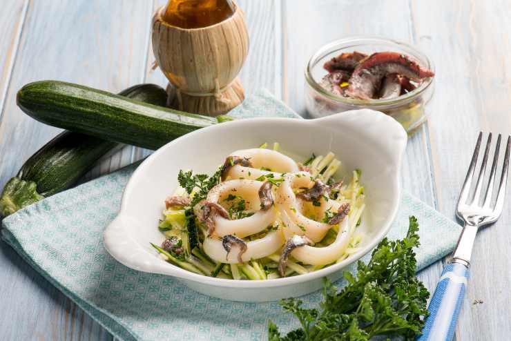 ricetta veloce calamari 