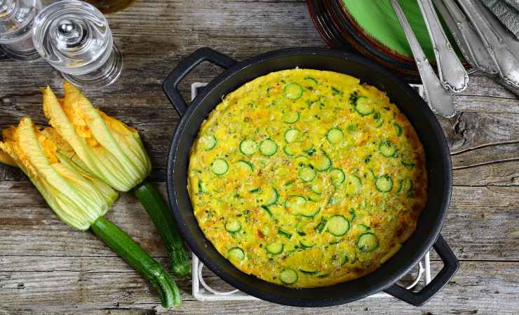 tortino zucchine cena