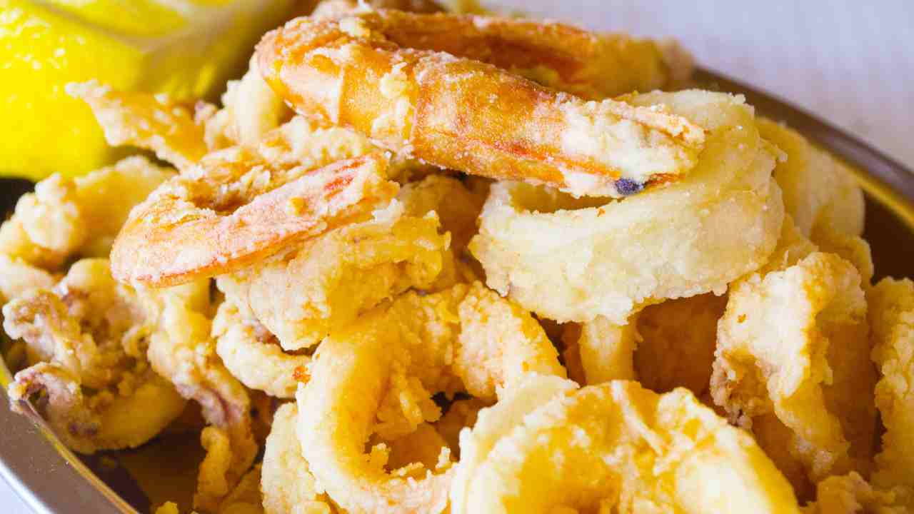 calamari friggitrice ad aria