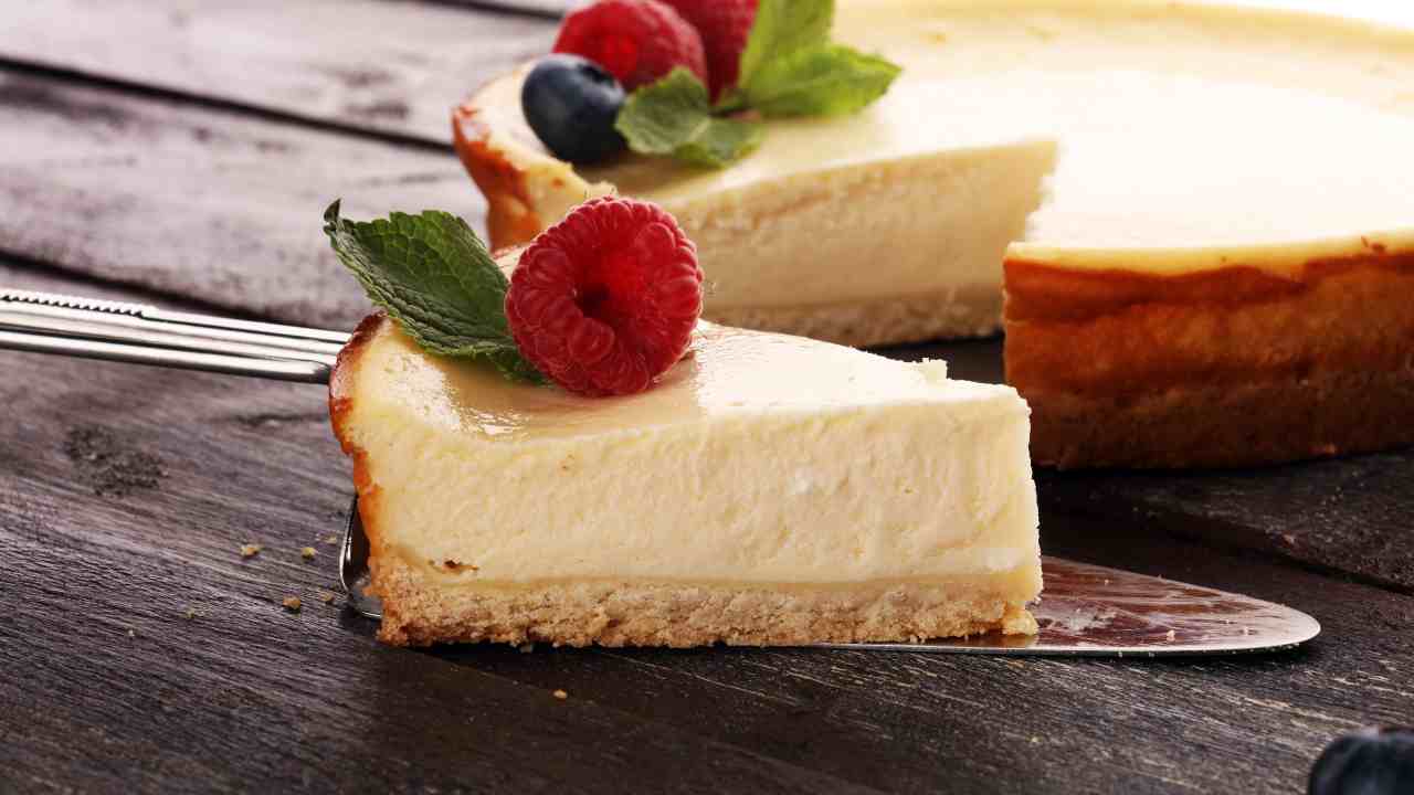 ricetta vera cheesecake fredda