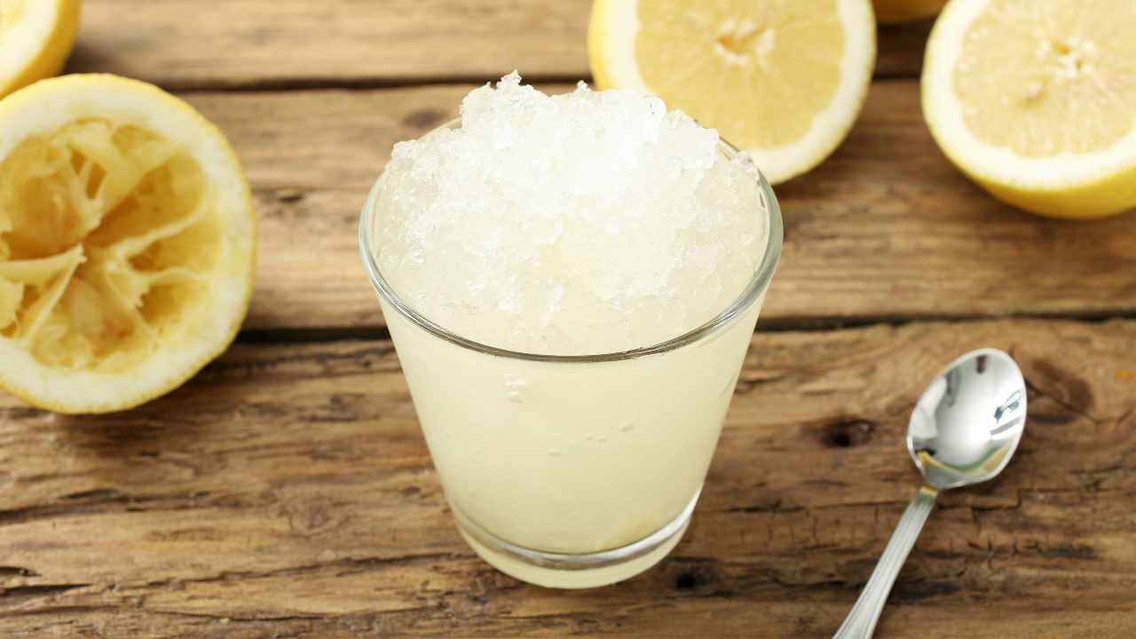 ricetta granita siciliana