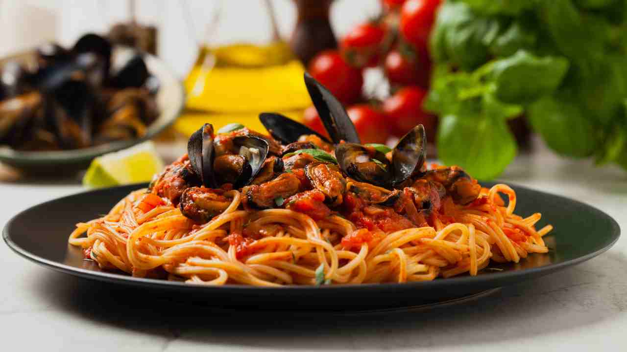 ingrediente pasta cozze