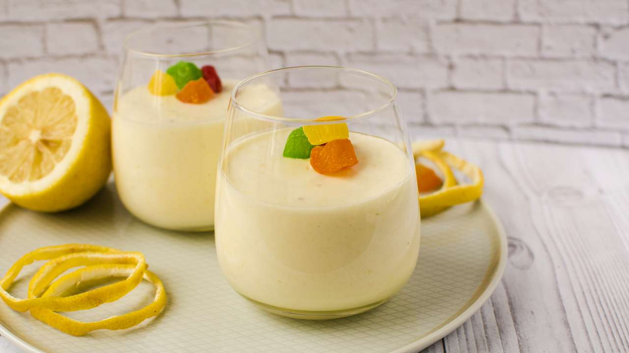 mousse al limone