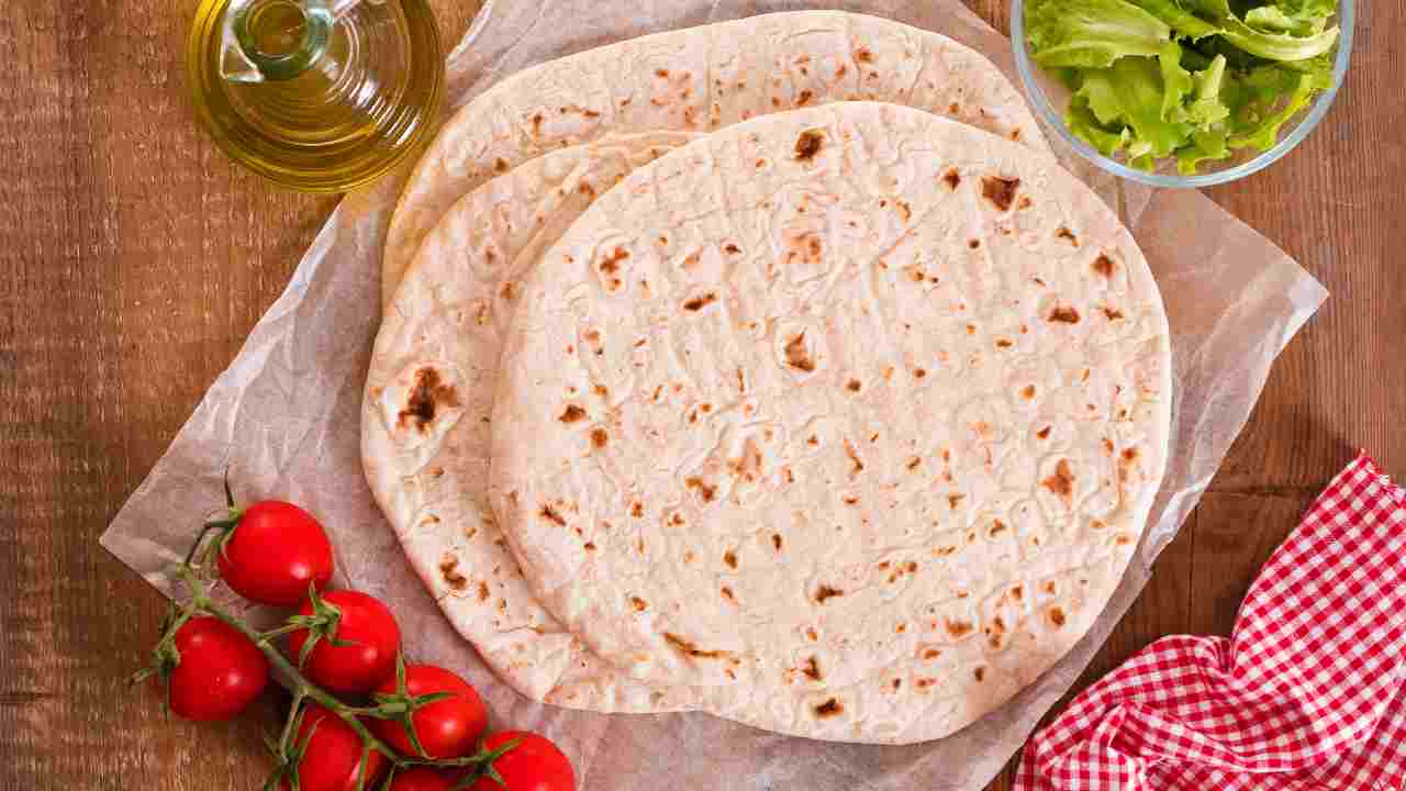 piadina leggerissima