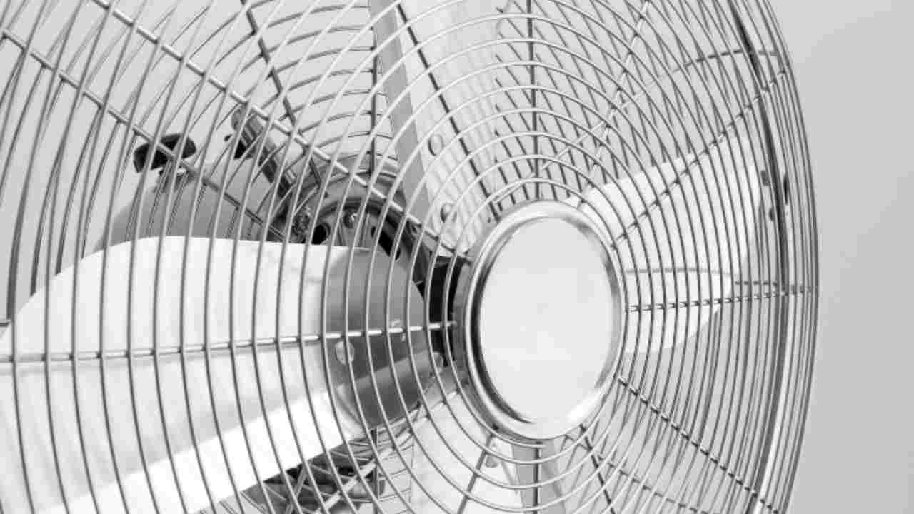 ventilatore sporcizia