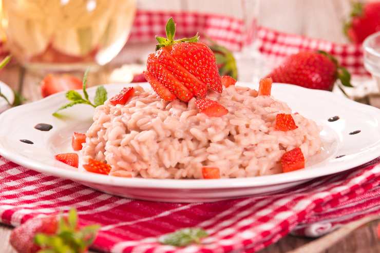 risotto alle fragole