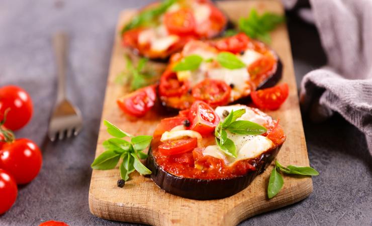 tartine melanzane