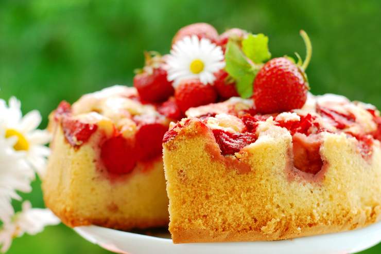 torta fragole e crema