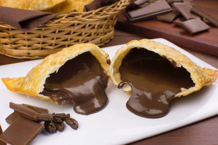 panzerotti nutella