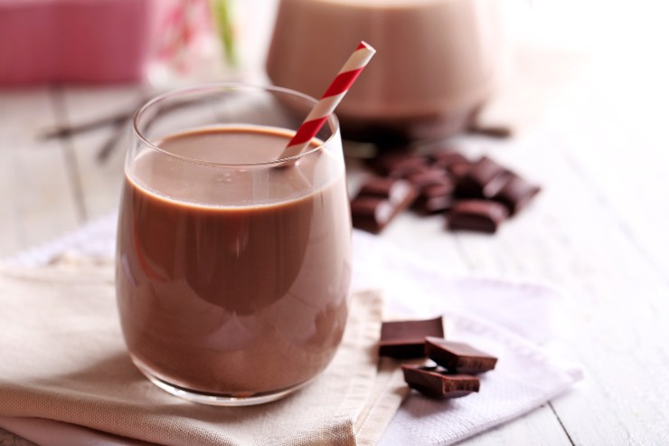 ricetta latte al cioccolato