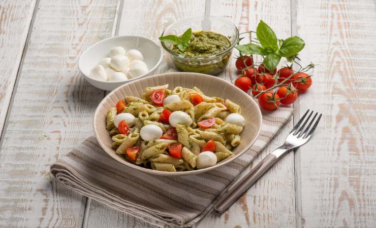 pesto pasta fredda