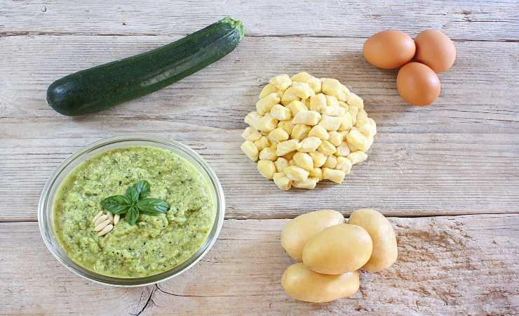 ingrediente pesto zucchine