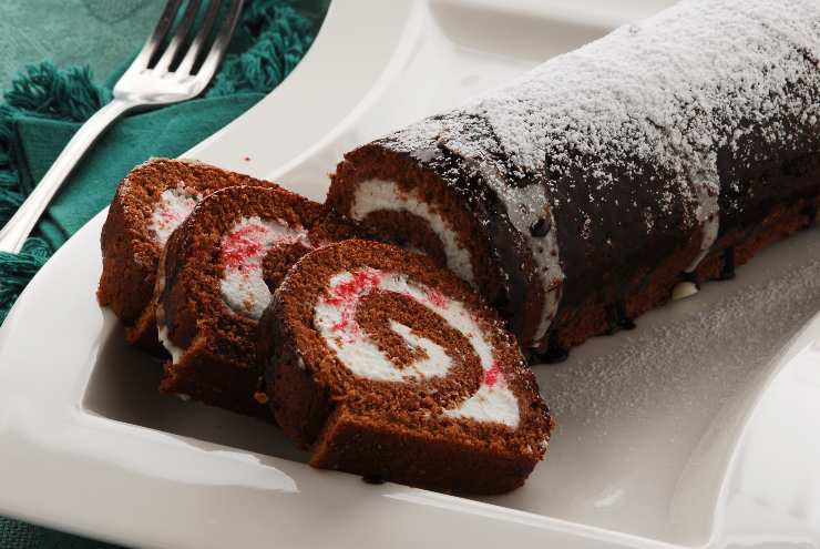 rotolo al cioccolato